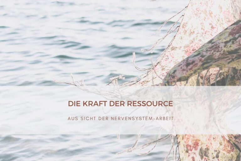 Die Kraft der Ressource in der Nervensystemarbeit