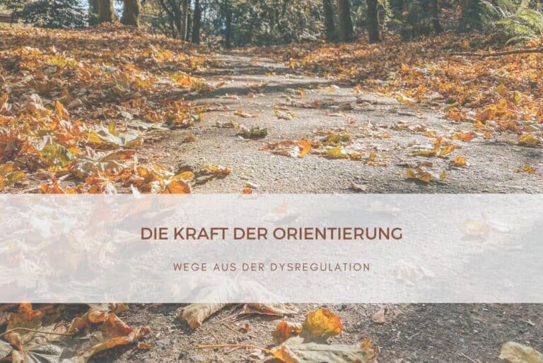 Die Kraft der Orientierung: Wege aus der Dysregulation
